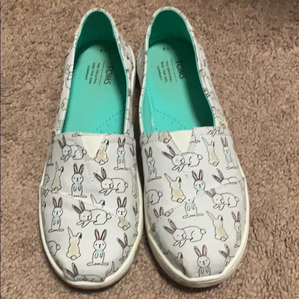 TOMS bunny shoes